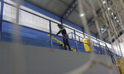 Volta Redonda: começa a reforma do ginásio do Santo Agostinho